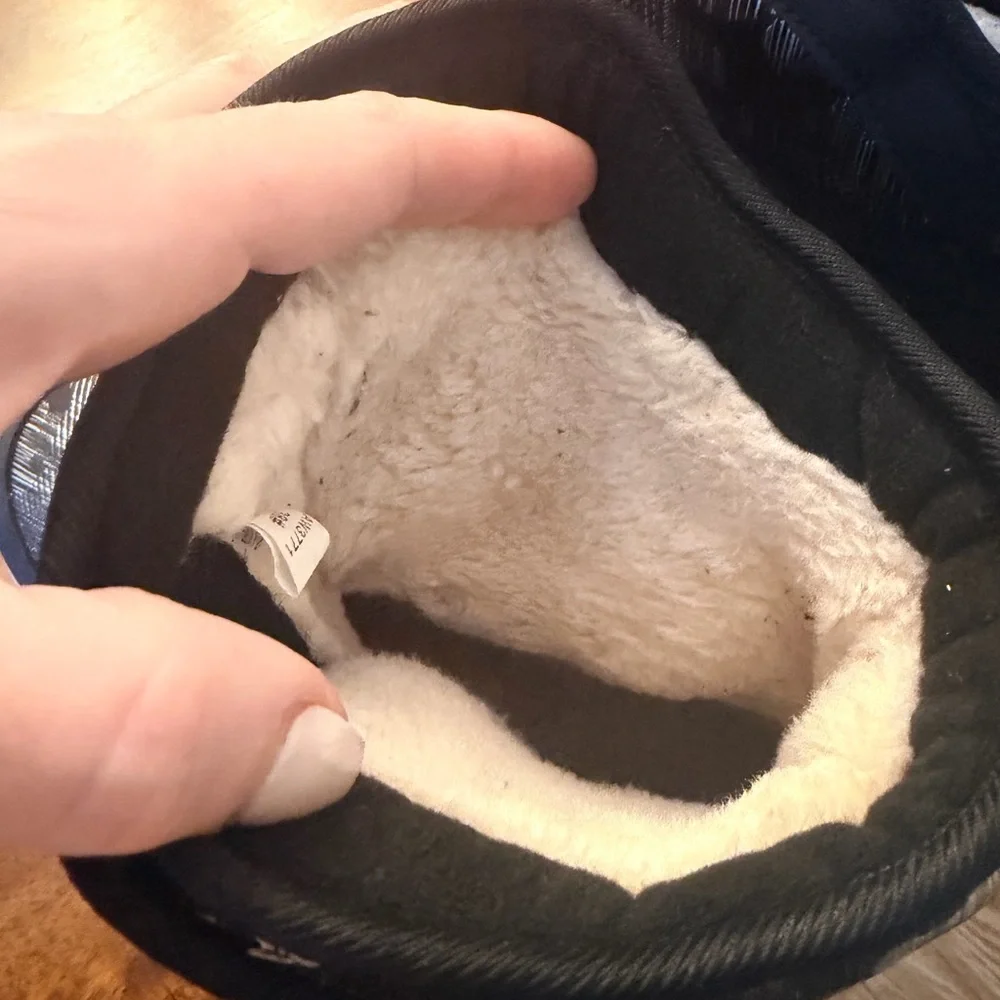 Black Kids Winter Boots